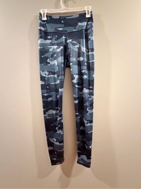 Nike Blue Camo Leggings